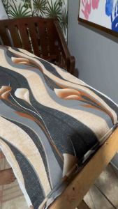 PADDED FLAT IRON COVER WITH FOAM FOR THE BOARD TOP COVER WITH TIES Accessory Ironing Pad