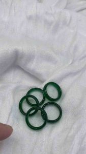 Green Jade Ring Lucky Charm
