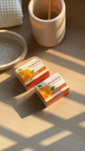 สบู่ส้มแมนดาริน [แบรนด์ชาร์มมิ่งสกิน]