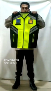 Rompi Security Bahan Jaring Tebal Premium