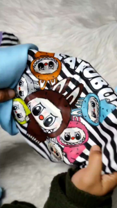 SETELAN ANAK LABUBU PEREMPUAN 2-10 TAHUN / PAKAIAN ANAK PEREMPUAN DAN CELANA PANJANG CARGO