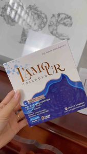 1 แถม 1 (เกรดพรีเมี่ยม) LAMOUR Collagen Vit C + เปลือกสน