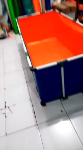 Rangka Kolam terpal ikan 200cmx100cmx50cm