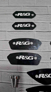 MIRROR BLANKING R&G COVER TUTUP LUBANG SPION BAHAN AKRILIK 2MILI PNP CBR K45G K45R K45 N GSX NINJA FI OLD MONO R15 R25