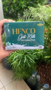 Susu kambing etawa Henco goat milk pastikan henco goat milk ada di dalam rumah anda!!!