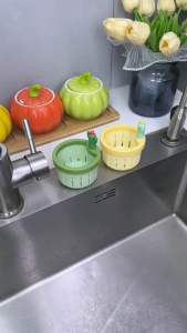 Bộ giỏ lọc thoát nước Bồn Rửa Chén CÓ TAY CẦM NHẤN sáng tạo Không tắc nghẽn Các tính năng: Thay đổi thói quen nhà bếp của bạn với Bộ lọc nước xả bồn rửa chén bằng xương rồng cải tiến có tính năng nhấn độc đáo để đổ các thiết kế để giải phóng rắc rối và m
