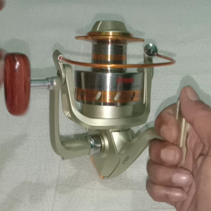 yumoshi power drag Reel Pancing paling dicari halus dan tangguh REELSKING Spinning 12 Ball Bearing - EF 1000- 9000