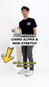 BAPIN Celana Chino Non Strech Model Reguler Mocca