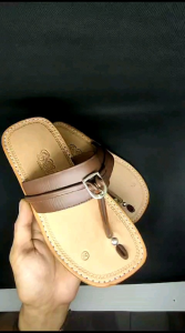 Sandal Kulit Tarumpah Pria Jepit Tradisional Jawa Barat Size 39-43