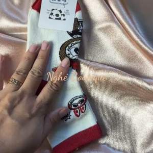 (Set 5 Đôi) Tất/ Vớ Trẻ Em Hoạ Tiết Labubu. Mã K2