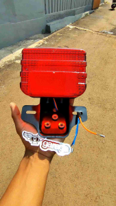 Stoplamp Honda GL100 Fullset: Suku Cadang Motor GL100