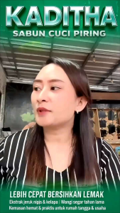 Paket Hemat Bundling 2Pcs Sabun Cuci Piring Kaditha Profesional Grade AA 5 Liter