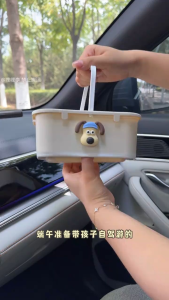 Foldable Silicone Car Trash Bin