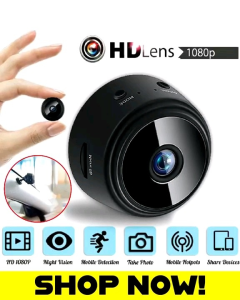 A9 Mini Camera 1080P HD Camera Wifi Camera Portable Camera Battery/Memory Card Support and Mobile App Remote Monitoring