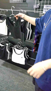 U neck 20cm bandage velcro binder korset dada quick dry comfortable flat chest binder 魔贴运动拉链舒适透气绷带束胸内衣