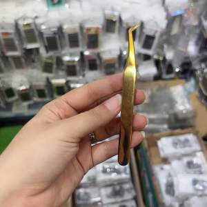 Nhíp nối mi Volume vàng