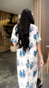 DASTER KARET DADA JUMBO LD 130 FUJI DRESS RAYON TEBAL ADEM FUJIDRES MAMA MUDA VIRAL TIKTOK 2025