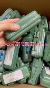 Đèn pin LED nhỏ có đèn thân COB ánh sáng mạnh có thể điều chỉnh cự li đèn pin mini 511 có bộ sạc USB