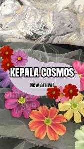 KEPALA COSMOS BUNGA PALSU ARTIFICIAL FLOWER DECORATION CAKE FLOWER FLORIST SPRAY CHRYSANT KRISAN CHRYSAN DIY BAKERY TOKO KUE DEKORASI JEPIT RAMBUT BUNGA BALI BUNGA ANEMONE ANEMON KOSMOS HEAD FLOWERY SURABAYA PERLENGKAPAN BUNGA