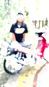 KNALPOT FIZR FORCE ONE HITAM DOFF