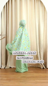 Mukena Anak Tanggung Motif Daydream / Mukenah Anak Lucu Usia 6-15 Tahun
