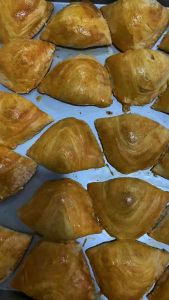 แป้งจีบไส้สังขยา 🍮สดใหม่ทุกวัน 🚚 จัดส่งภายใน 1 วัน / 1กล่อง 3ชิ้น