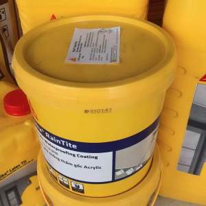 Sika® RainTite ACRYLIC Sika® RainTite CHÍNH HÃNG là chất phủ chống thấm gốc acrylic phân tán 1 thành phần khả năng đàn hồi cao và kháng tia UV.