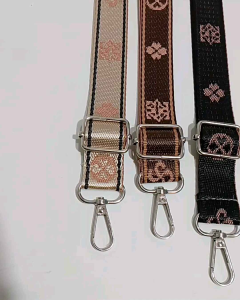 Cempaka12 tali tas wanita 25cm motif BG acc nekel