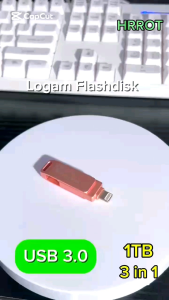 Kingston TYPE-C Flashdisk USB 128gb Kecepatan Tinggi Driver Flash Logam USB 256gb 512gb 1TB USB Flash Drive