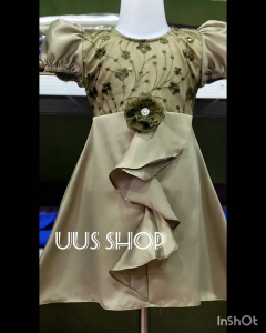 dress anak by uus06 baju anak/gaun anak/dress terbaru