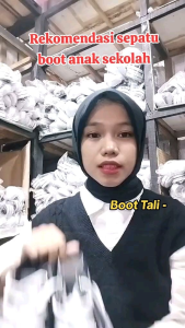SEPATU TERLARIS SRPATU SEKOLAH ANAK ANAK NB HITAM PUTIH