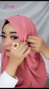 Pastan Rania Zaura Hijab Instan Ceruty Babydoll