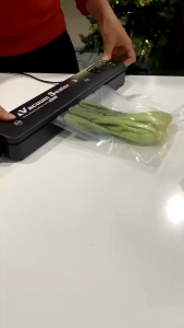 Máy Hút Chân Không Thực Phẩm Máy Hàn Miệng Túi Tặng Kèm 10 Túi Hút Dụng Cụ Nhà Bếp..