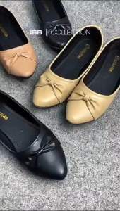 Sepatu Wanita Flatshoes Motif Pita JSB Basic Collection