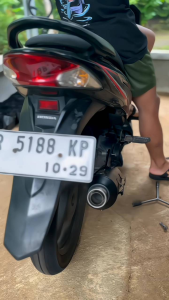 KNALPOT ORIGINAL YAS RACING MODEL SHIJIRO TABUNG VARIO FULL TAMENG AIR BLADE PNP BEAT KARBU BEAT DELUXE BEAT FI BEAT NEW BEAT POP BEAT STREET SCOOPY KARBU SCOOPY NEW VARIO 110FI SPACY GENIO DLL