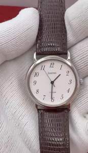 JUNCTION CITIZEN Quartz ตัวเรือนชุบ นาฬิกาใส่ได้ทั้งผู้ชายและผู้หญิง มือสองของแท้