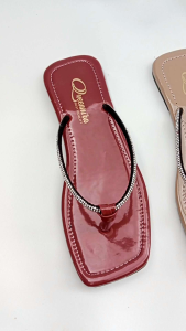 RAFFLESIA Sandal Jepit Mutiara Glossy Wanita Terbaru BS18 Nonslip