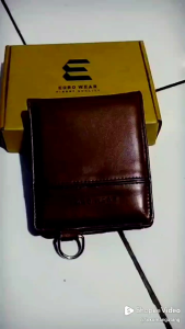 Dompet Lipat Pria Sweet Brown Wallet Full Box