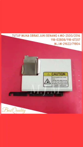 PENUTUP DEPAN / TUTUP MUKA SET MESIN JAHIT OBRAS JUKI BENANG 4 MO-2500/2516 118-02808 MISO-21622 / 71804