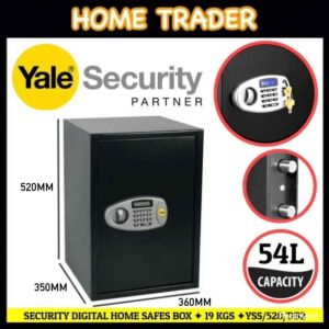 YALE ✦ DIGITAL HOME SAFE WITH KEY ✦ YSS/200/DB2 ✦ YSS/250/DB2 ✦ YSS/300/DB2 ✦ YSS/390/DB2 ✦ YSS/520/DB2