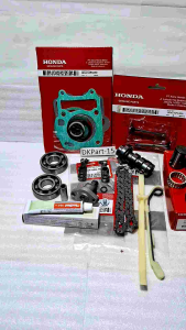 Blok Seher Komplit 11 Item (KPH) Isi piston kit Honda KarismaSupra x 125 karbu Kirana Original