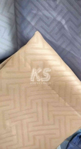 Gorden Jendela Minimalis Modern Mewah Dan Elegan Embos Geometri Bahan Tebal Blackout Import Grade A Model Smockring