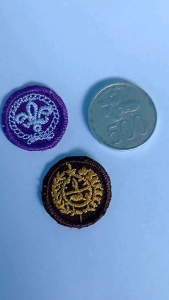 Badge / bet KITRI / WOSM Pramuka Bordir Putra Putri