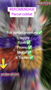 Parcel Coklat Isi 6 Toples