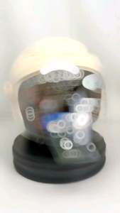 HELM GM HIJAB VENUS HELM CEWEK HIJAB/JILBABHELM SEPEDA MOTOR SINGLE VISOR ORIGINAL