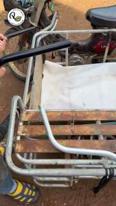 ชุบอะโนไดซ์แฮนด์เครื่องตัดหญ้าอะลูมิเนียมคอลเลกชั่นBlackDragonขนาด19มม.