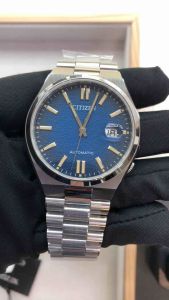 CITIZEN NJ0151-88L Kami Automatic Mechanical Blue Dial Stainless Steel Men Watch