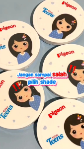 PIGEON Teens Compact Powder Hypoallergenic +UV