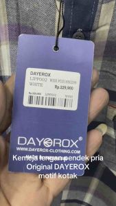 KEMEJA LENGAN PENDEK PRIA PREMIUM//KEMEJA PRIA ORIGINAL DAYEROX//KEMEJA DISTRO KEKINIAN