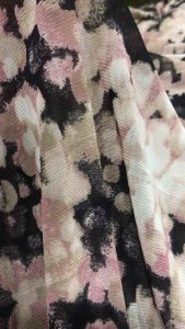 Vải thun lưới dai hoa văn co giãn 4 chiều mềm rũ (khổ 1m5) may áo kiểu đầm váy thời trang